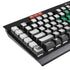 Syria Flag Distressed K95 RGB PLATINUM Mechanical Gaming Keyboard Skin